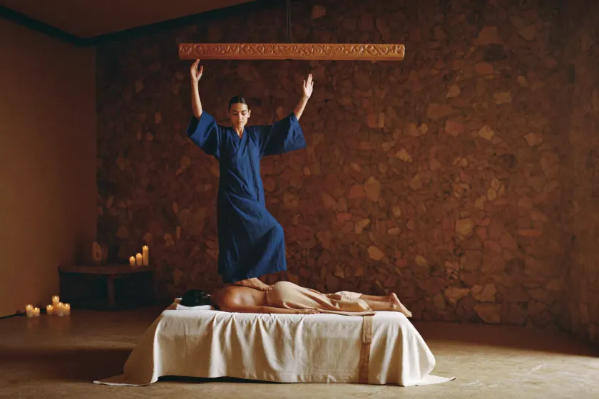 Targeted massage — focused work on one zone