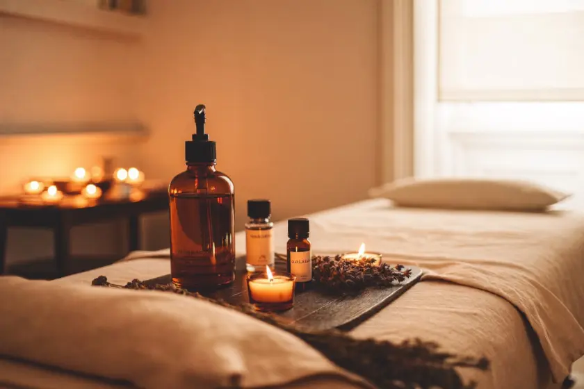 Essential oil massage